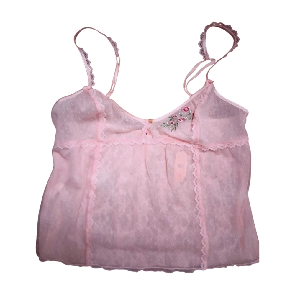 Victoria's Secret Angel's M Lace Lingerie Tank Top - Picture 4 of 11